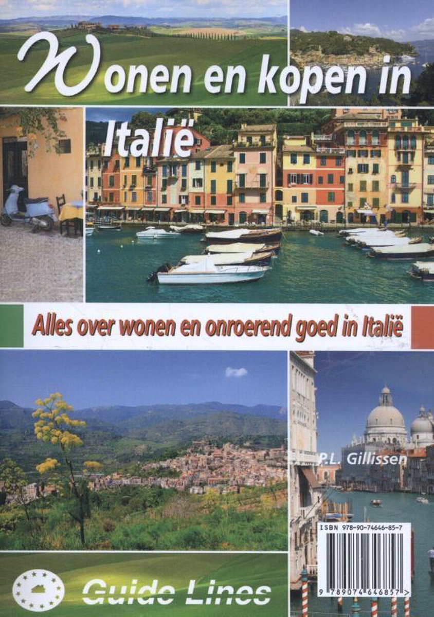 Wonen en kopen - Wonen kopen Italië | 9789074646857 | P.L. Gillissen | Boeken | bol.com