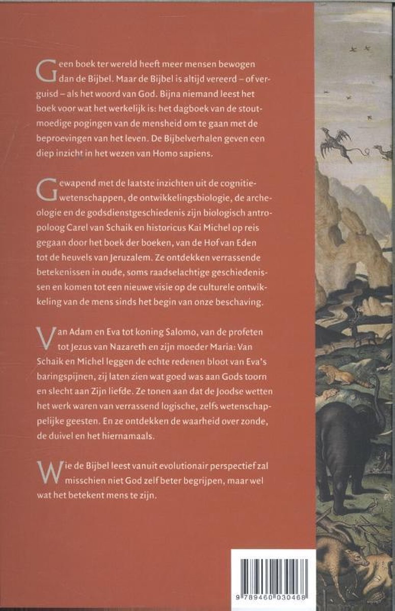 Het oerboek van de mens - back cover