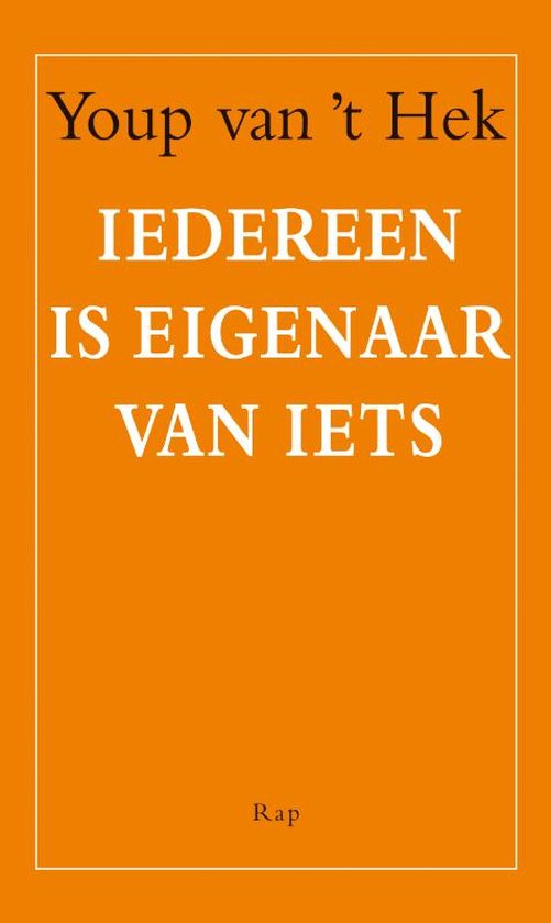 Iedereen is eigenaar van iets - cover