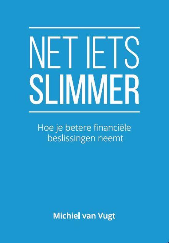 Net iets slimmer - cover