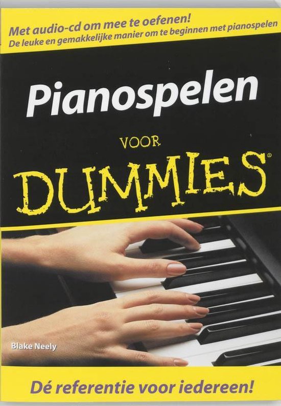 Cover van het boek 'Pianospelen voor Dummies + CD-ROM' van Blake Neely