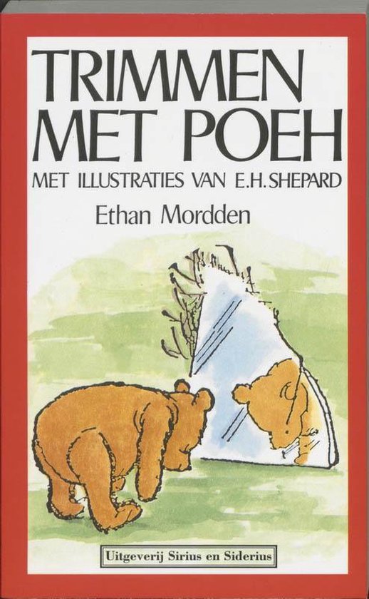 Cover van het boek 'Trimmen met Poeh' van Ethan Mordden