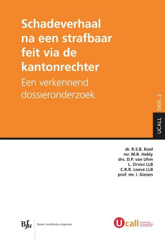 Schadeverhaal na een strafbaar feit via de kantonrechter
