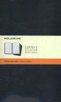 Moleskine Cahier Notitieboek Soft Cover - Large - Zwart - Lijnen - Set van 3