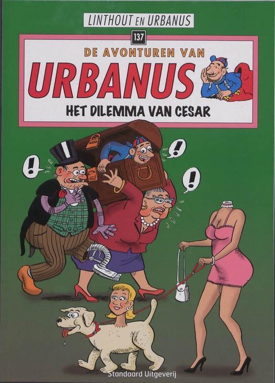 Cover van het boek 'Urbanus 137 Het dilemma van Cesar'