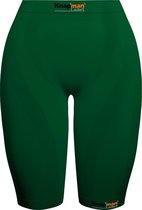 Knapman Ladies Zoned Compression Short 45% Groen | Compressiebroek (Liesbroek) voor Dames | Maat XL