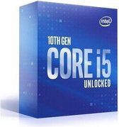 Intel Core i5-10600K-processor (BX8070110600K) Socket LGA1200 (Intel-serie 400 chipset) 125W