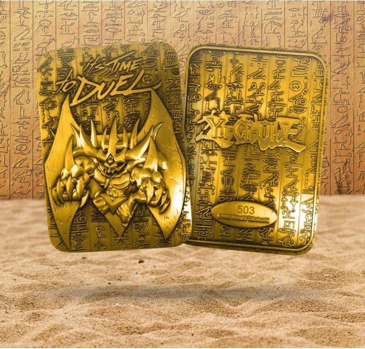 Yu-Gi-Oh! Konami YU-GI-OH! Obelisk the Tormentor LTD Gold 24K Plated God Card