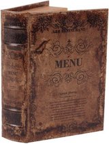 Boîte livre 27 cm Menu