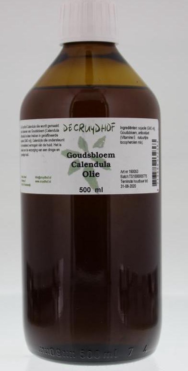 Cruydhof Goudsbloemolie Calendula - 500 ml - Body Oil