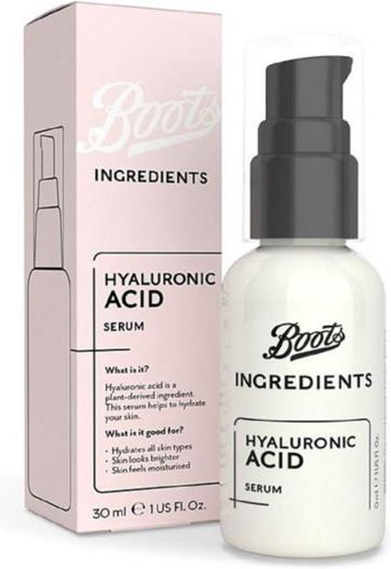 Boots Ingredients Hyaluronic Acid Serum