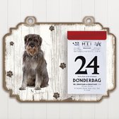 Scheurkalender 2023 Hond: Riesenschnauzer
