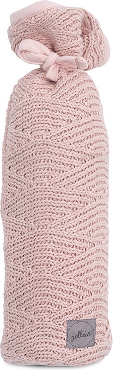 Jollein Kruikenzak River Knit - Pale Pink Jollein Kruikenzak River Knit - Pale Pink