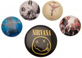 NIRVANA - Pack 5 Badges - Iconique