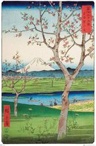 GBeye Hiroshige La périphérie de Koshigaya Poster 61x91.5cm