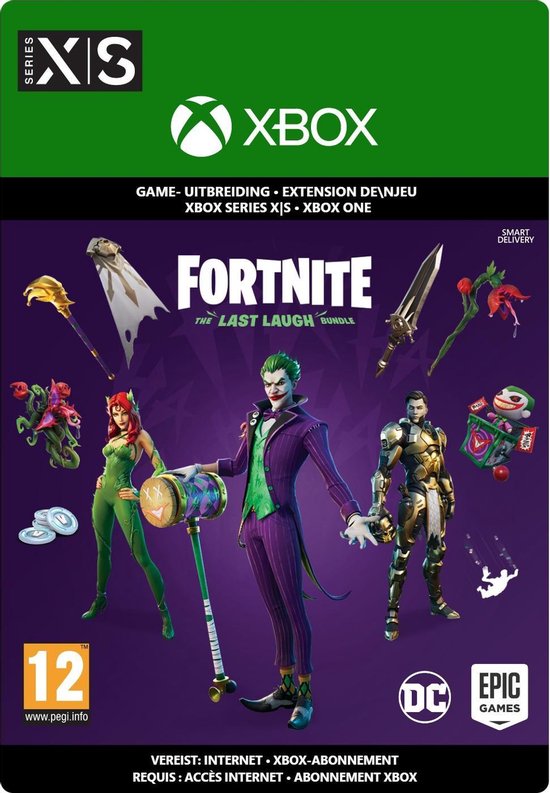 Fortnite: The Last Laugh Bundle (Uitbreiding) - Xbox Series X + S & Xbox  One Download... | bol