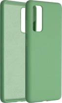 Accezz Liquid Silicone Backcover Samsung Galaxy S20 FE hoesje - Green