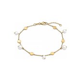 CHRIST Damen-Armband 375er Gelbgold Süßwasser One Size 87775852