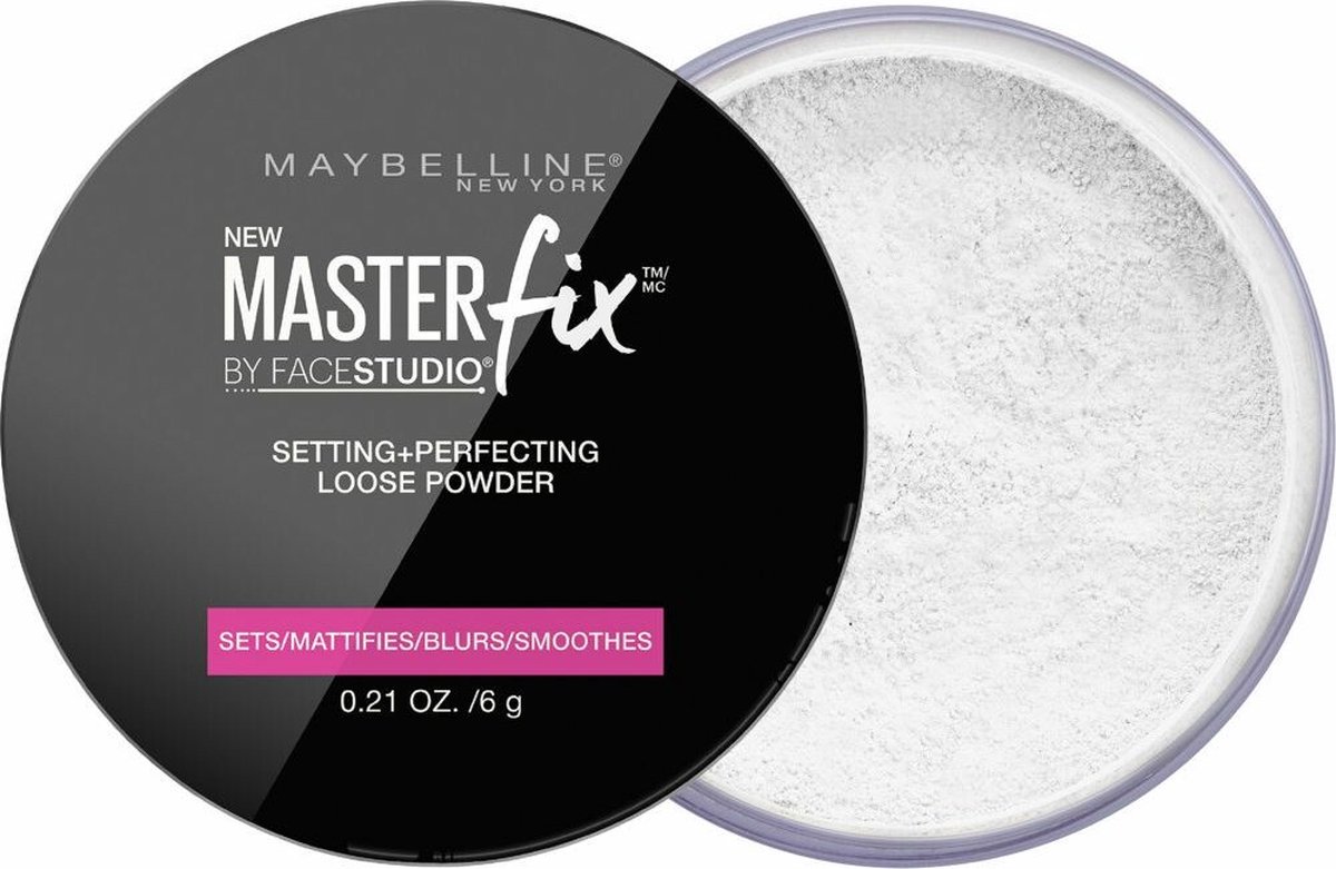 Maybelline Face Studio Fixing Loose Powder - Translucide - Fixing Poeder  poudre de... | bol.com