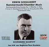 Erwin Schulhoff: Chamber Music