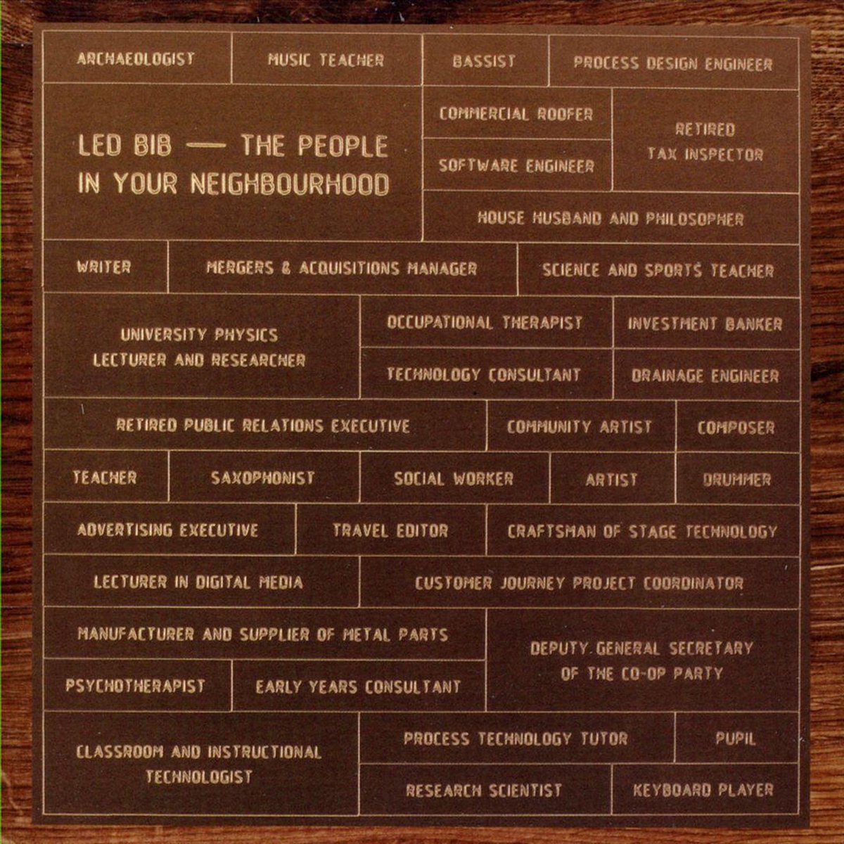 The People In Your Neighbourhood