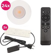 Olucia Dico - Inbouwspot - Wit - Dimbaar - IP65