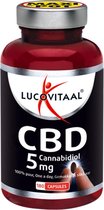 2x Lucovitaal CBD Cannabidiol 5 mg 180 capsules