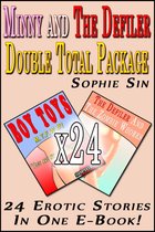 Minny and The Defiler Double Total Package (24 Erotic Stories)