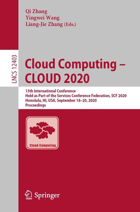 Springer Nature Proceedings Computer Science - Cloud Computi ... - cover