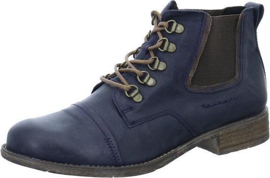 Josef Seibel SIENNA 09 - Volwassenen VeterlaarzenHalf-hoge schoenen -  Kleur: Blauw - | bol.com