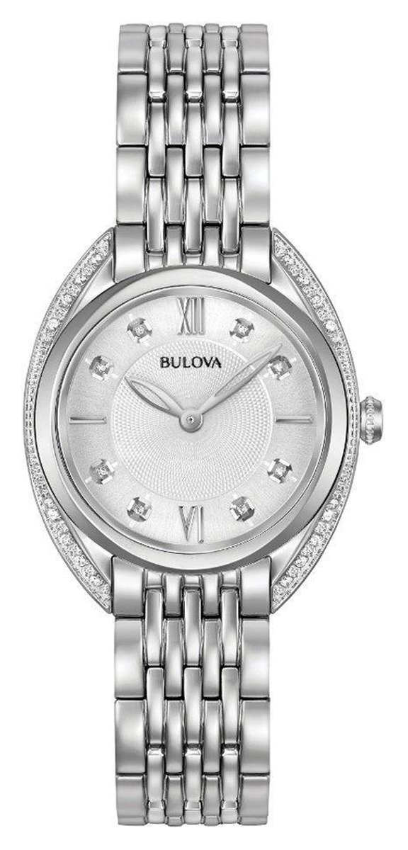 Bulova 96R212 Classic Diamond dames horloge 30 mm