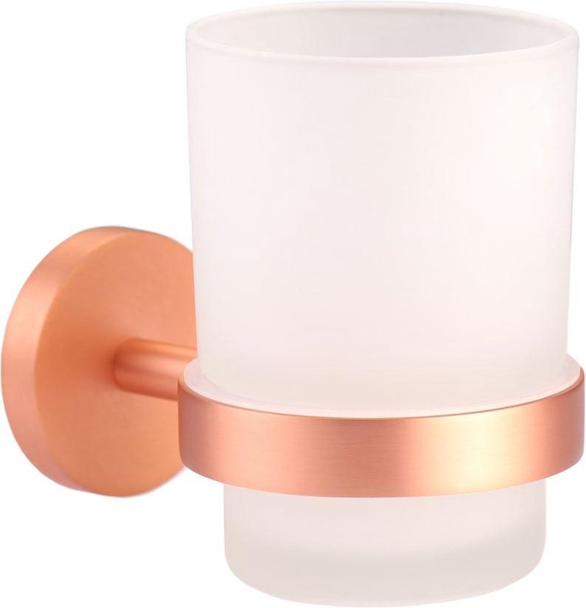 Diamond Line Rondo - Bekerhouder Badkamer - Hangend - Koper