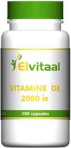 Elvitum Vitamine D3 2000IE Capsules 300CP