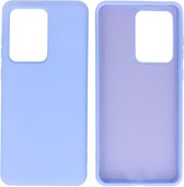 Wicked Narwal | 2.0mm Dikke Fashion Color TPU Hoesje Samsung Samsung Galaxy S20 Ultra Paars