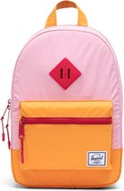 Herschel Heritage Kids - Candy Pink Reflective/Blazing Orange Reflective/Red Light | Rugzak 3 tot 4 jaar - 9L Opbergruimte - Schoolrugzak - Roze