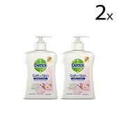 Dettol Handzeep - Extra Care Gevoelige en Normale Huid Lotus & Kamille 250ml x2