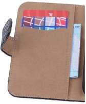 Snake Bookstyle Wallet Case Hoesjes voor Sony Xperia T3 Zwart