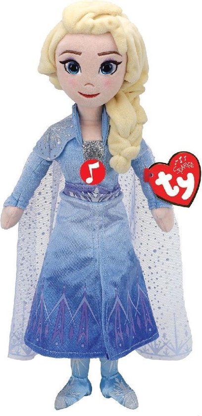 TY Disney Frozen 2 Elsa Knuffel 24 cm | bol.com