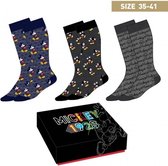 Disney Mickey pack 3 women socks