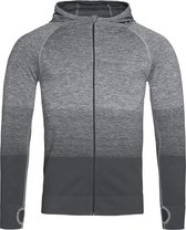 Absolute Apparel - Heren Stedman Active Naadloze Raglan Vest (Grijs)