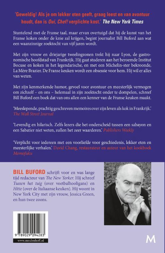 Oui, Chef!, Bill Buford 9789029094283 Boeken bol