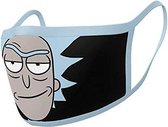 Hole In The Wall Rick And Morty Rick - Facemask (x2)