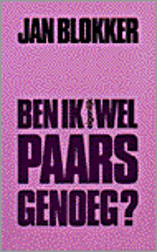 Ben ik eigenlijk wel paars genoeg ? - cover