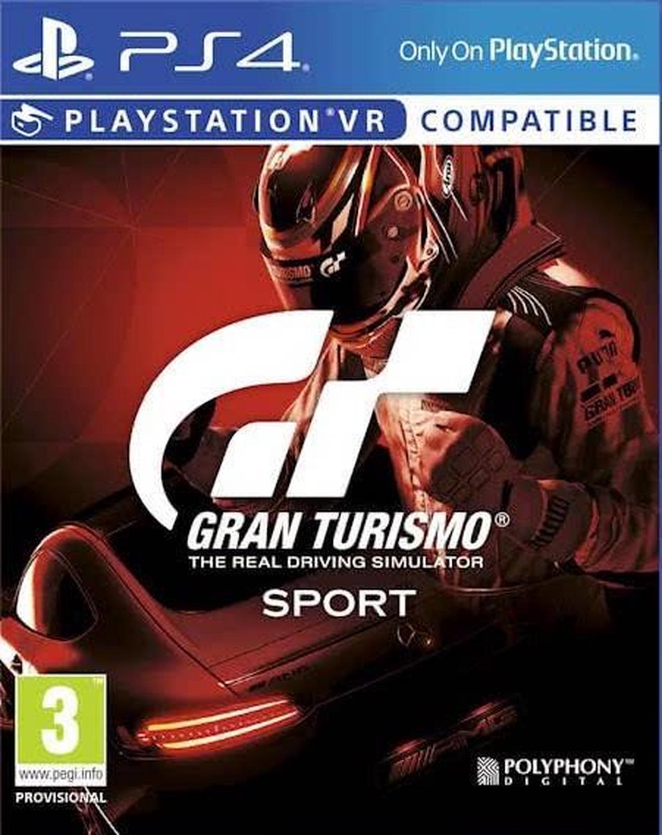 Jogo PS4 Gran Turismo Sport - Hits