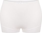 RJ Bodywear Pure Color dames short extra hoog - wit -  Maat: 3XL