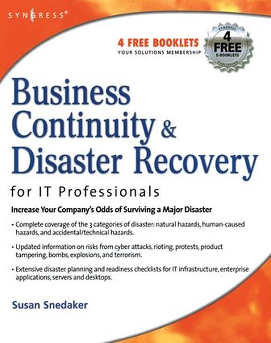Business Continuity and Disaster Recovery Planning for IT Pr ... - cover