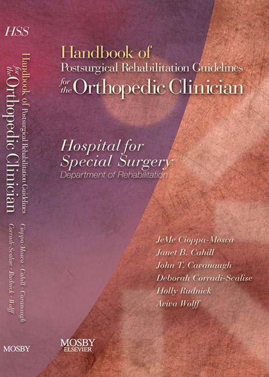 Handbook of Postsurgical Rehabilitation Guidelines for the O ... - cover
