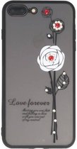 Wicked Narwal | Love Forever Hoesjes voor iPhone 7/8 / 8 Plus Wit
