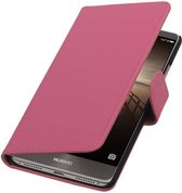 Wicked Narwal | bookstyle / book case/ wallet case voor Huawei Mate 9 Roze