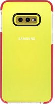 Wicked Narwal | Armor TPU Hoesje voor Samsung Samsung Galaxy S10e Transparant / Rood